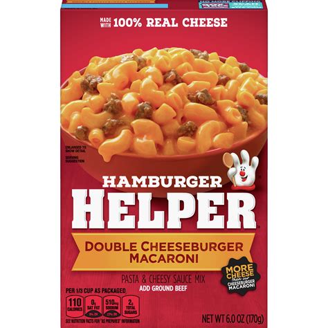 hamburger helper cheeseburger macaroni box